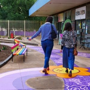 Davoren Park Path Walk with Two Ladies